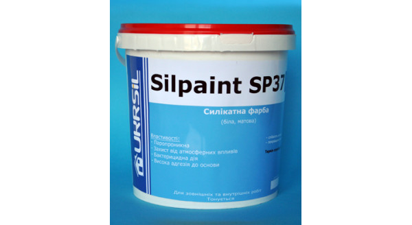 Силикатная краска SILPAINT SP37 3л(4,2кг) купить в Запорожье